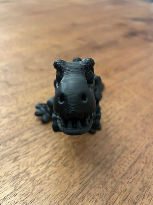 6” articulated dinosaur