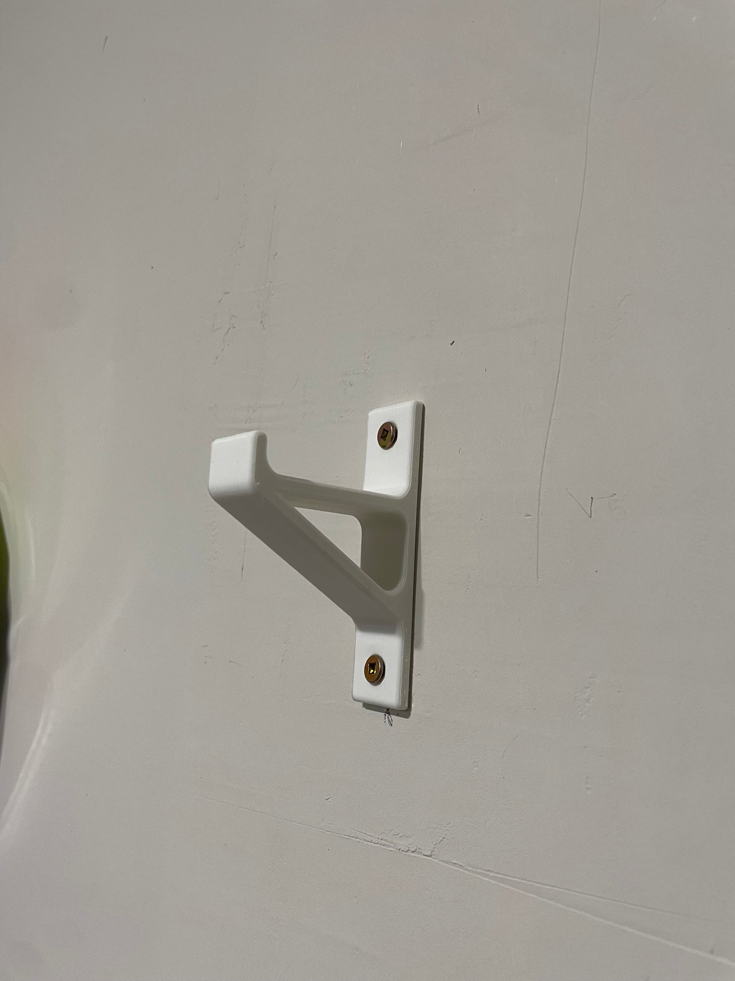 Wall hook for helmets, bows, gear & more.