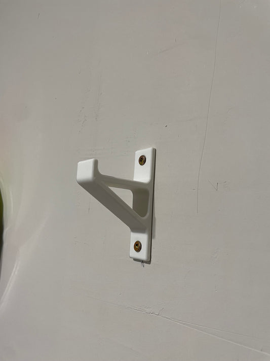 Wall hook for helmets, bows, gear & more.