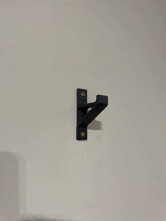 Wall hook for helmets, bows, gear & more.