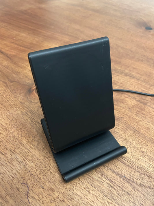 Ergonomic 3D Printed phone stand with Magsafe charger slot (charger not included)