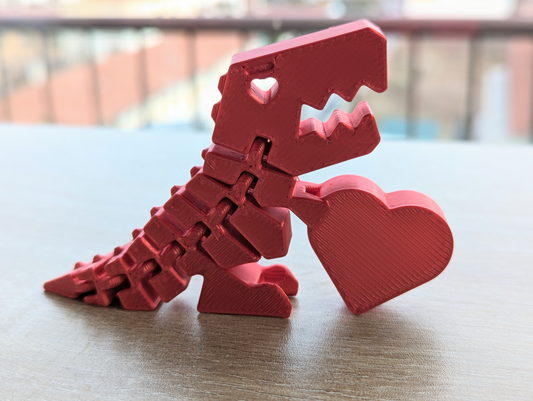 4” Articulating Dino Heart